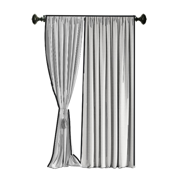 Шторы на стяжной ленте