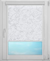 Рулонная штора UNI арт. ШЁЛК 1608 (жемчужно-серый)