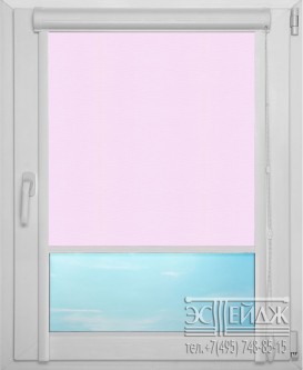 Рулонная штора UNI арт. АЛЬФА 4082 (розовый)