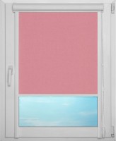 Рулонная штора UNI 1 арт. Карина блэкаут (розовый)