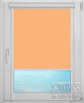 Рулонная штора UNI арт. АЛЬФА 4261 (св.оранжевый)