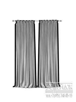 Пошив штор на фигурной ст.ленте