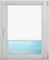 Рулонная штора UNI арт. АЛЬФА 0225 (белый)