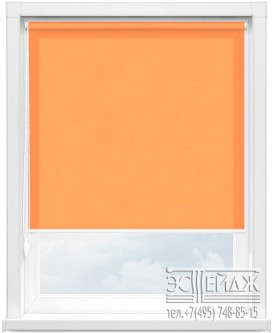 Рулонная штора MINI арт. АЛЬФА 4261 (св.оранжевый)