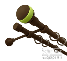 Карниз двухрядный 