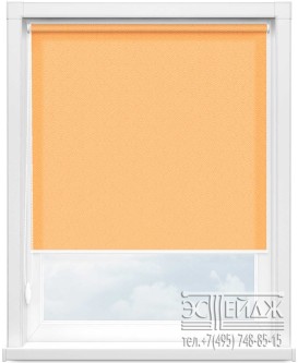Рулонная штора MINI арт. АЖУР 3499  (оранжевый)