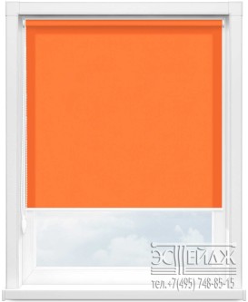 Рулонная штора MINI арт. АЛЬФА 4290 (оранжевый)