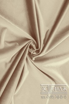 Ткань бархат Эстейдж бежево-песочный