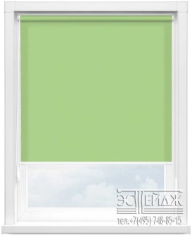 Рулонная штора MINI арт. АЛЬФА 5850 (зеленый)