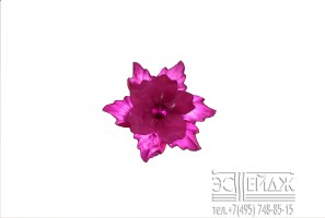 Подхват с магнитом "Цветок" (розовый) Арт. 12ZF