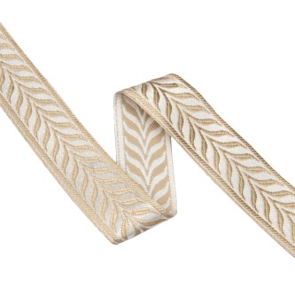  Бордюр для штор W3009-5 Mirtex бежевый "Elementum 2"