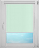 Рулонная штора UNI 1 арт. Аллегро перл (голубой)