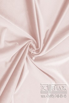 Ткань бархат Эстейдж нежно-розовый