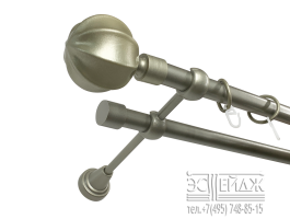 Карниз двухрядный 