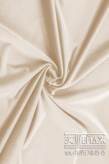 Ткань бархат Эстейдж бежевый
