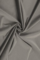 Ткань бархат Эстейдж серо-пудровый