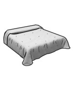 Пошив - покрывала без стежки