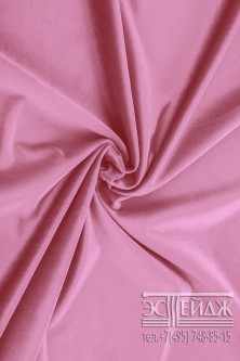 Ткань бархат Эстейдж темно-розовый