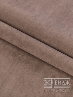 Ткань велюр Эстейдж темно-бежевый