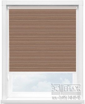 Рулонная штора МИНИ Этно ПР-18 (цв.коричневый)