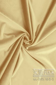 Ткань бархат Эстейдж светло-золотой