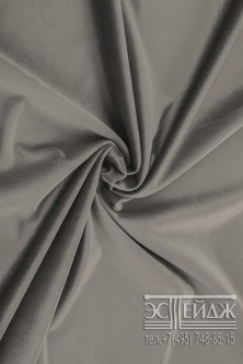 Ткань бархат Эстейдж серо-фиолетовый