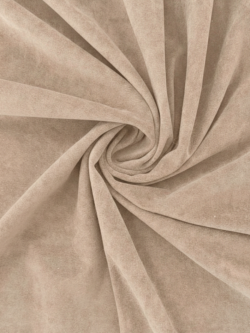 Ткань бархат Эстейдж бежевый 
