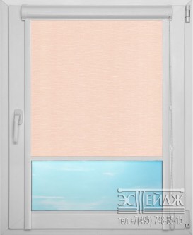 Рулонная штора UNI 1 арт. Балтик (розовый)