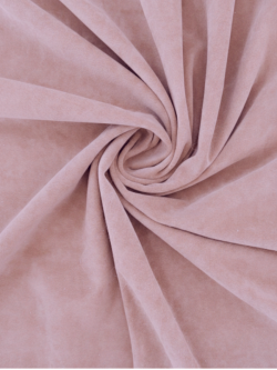 Ткань бархат Эстейдж розовый