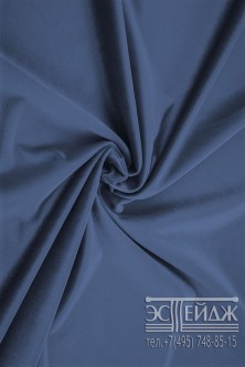Ткань бархат Эстейдж индиго
