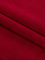 Ткань велюр Эстейдж красный