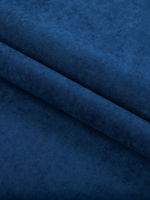 Ткань велюр Эстейдж темно-синий 