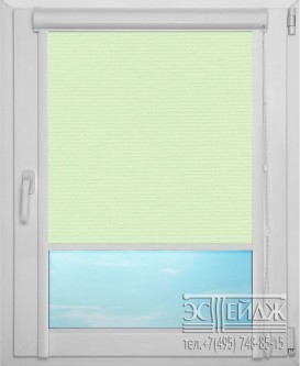 Рулонная штора UNI арт. ОМЕГА 5850 (св.зеленый)