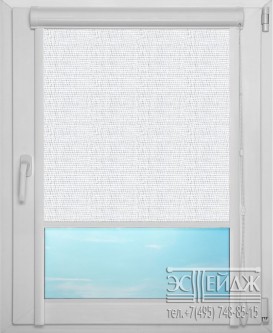 Рулонная штора UNI арт. СОУЛ 0225 (белый)