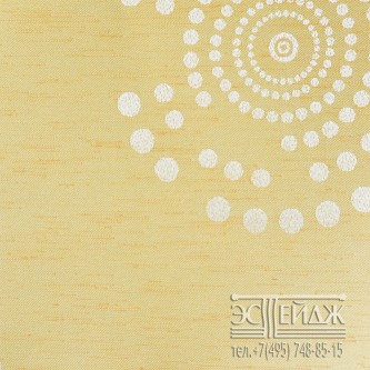 Рулонная штора UNI арт. ОРБИТА BLACK-OUT 3465 (желтый)