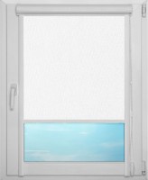 Рулонная штора UNI арт. ПЕРЛ 0225 (белый)