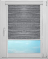 Рулонная штора UNI арт. ЯМАЙКА 1852 (серый)