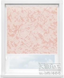 Рулонная штора MINI розовая (кол.Шелк)