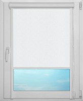 Рулонная штора UNI 1 арт. Ниагара (белый)