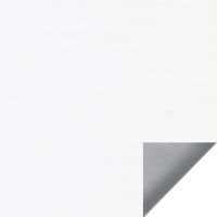 Рулонная штора UNI арт. АЛЬФА ALU BLACK-OUT 0225 (белый)
