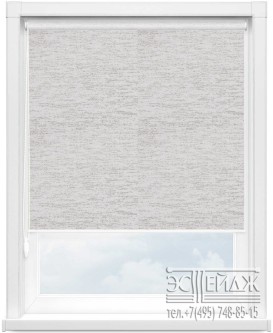 Рулонная штора MINI арт. ГЛИТТЕР 1852 (серый)