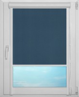 Рулонная штора UNI 1 арт. Мадагаскар (синий)