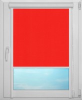 Рулонная штора UNI 1 арт. Карина (красный)