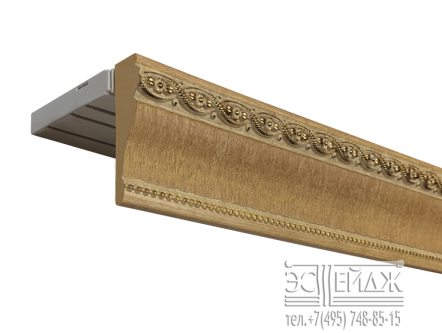 Багетный карниз ТОЛЕДО ПРИМО, бук
