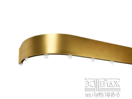 Карниз профильный КРАФТ-2 Латунь