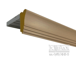 Багетный карниз АВИЛЛА ПРИМО, выбеленный дуб