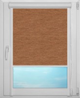 Рулонная штора UNI 1 арт. Аруба (коричневый)