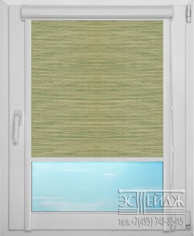 Рулонная штора UNI арт. ИМПАЛА 5850 (зеленый)