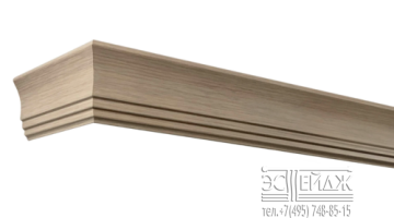 Багетный карниз АВИЛЛА ПАТИО, выбеленный дуб