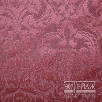 Скатертная ткань с пропиткой Висконти (цв.бордовый)